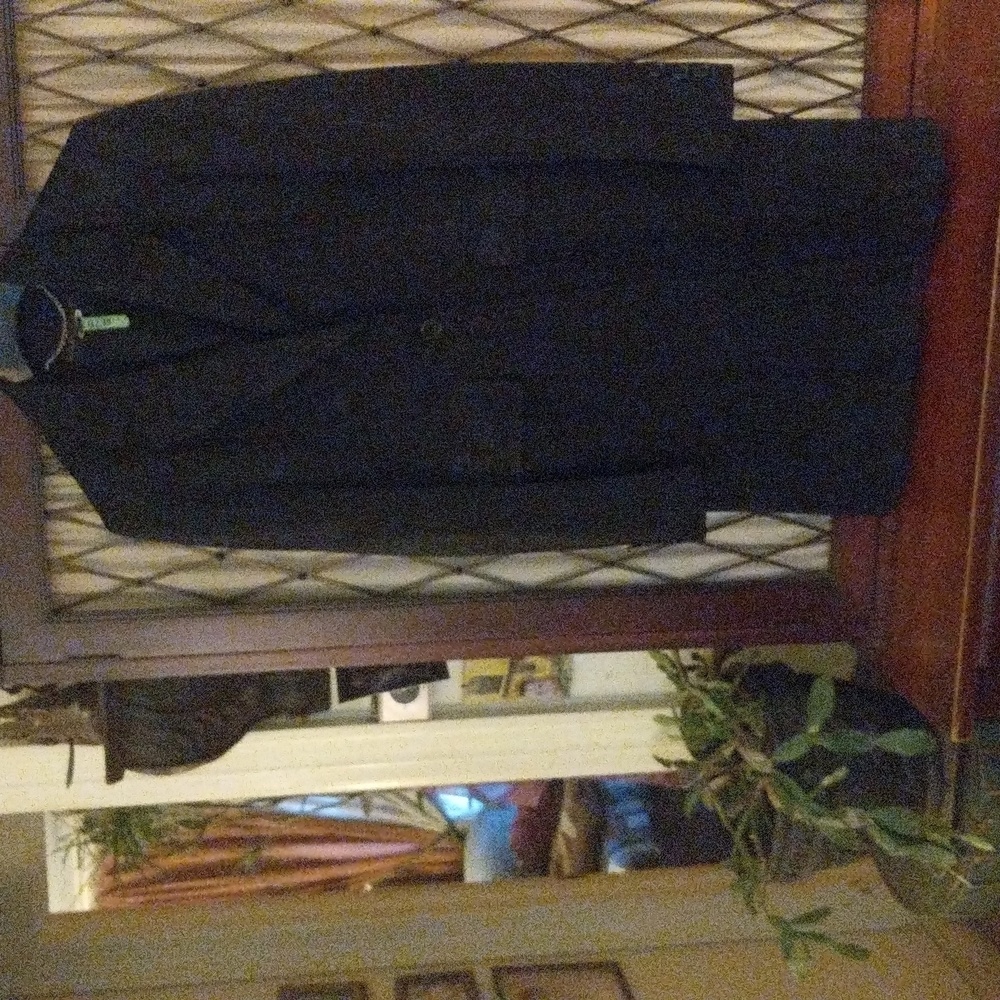 Karen Millen, well known UK designer, black jacket, size 10